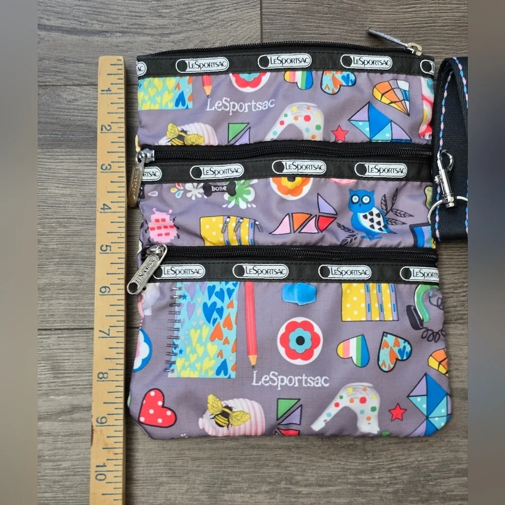 LeSportsac Kids Multicolor Patterned Bag NWOT